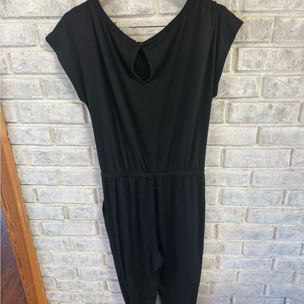Everyday Black Drawstring Jumpsuit - image 4